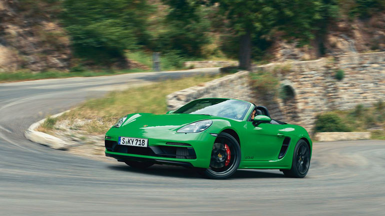 Porsche 718 Cayman/Boxster GTS: Η ευτυχία του οδηγού Porsche 718 Cayman/Boxster GTS: Η ευτυχία του οδηγού